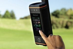 Bushnell’s new GPS speaker adds touchscreen smarts and real-time golf course insights
