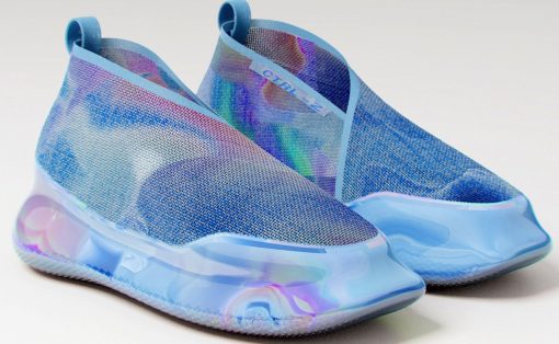 Watercolor Sneakers Trainers